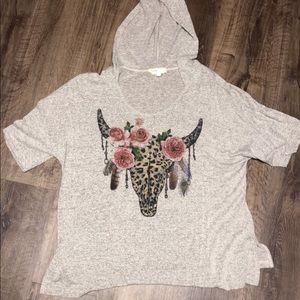 Cow Skull Top